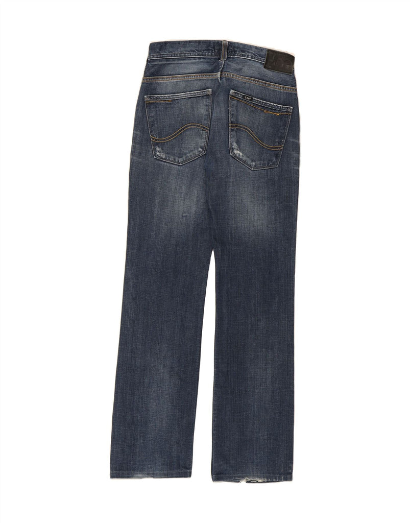 LEE Womens Knox Scooper Straight Jeans W30 L34 Navy Blue Vintage Lee and Second-Hand Lee from Messina Hembry 