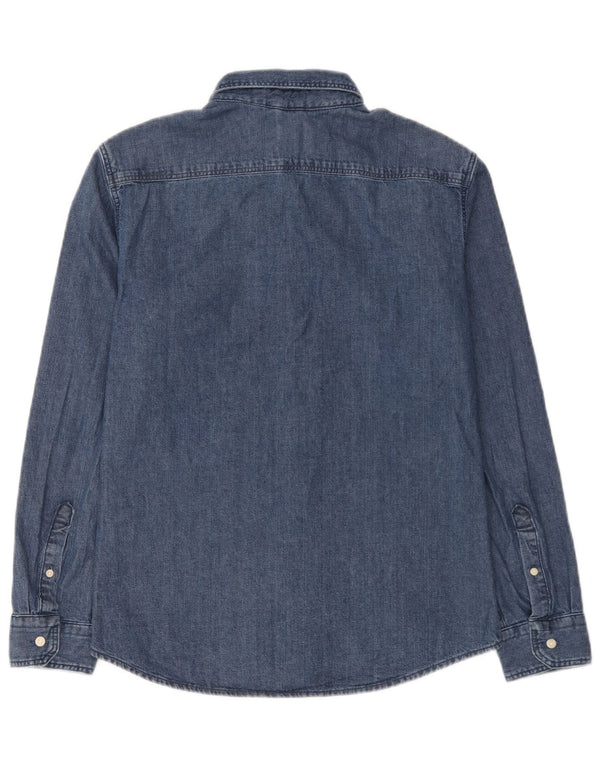 Levi's Mens Slim Fit Denim Shirt Medium Blue Cotton