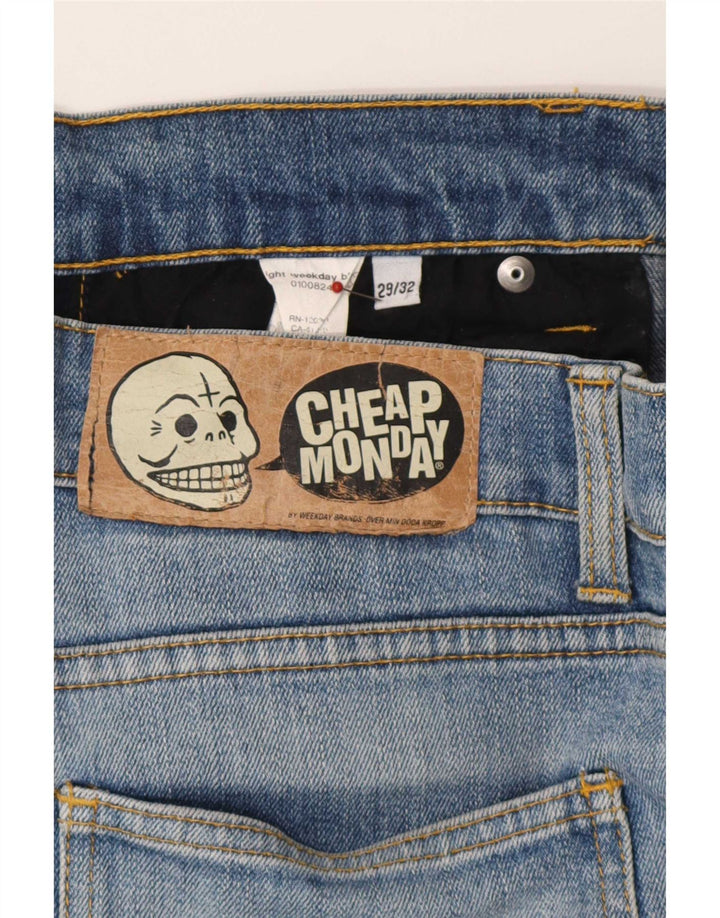 Cheap Monday Womens Slim Jeans W29 L32 Blue