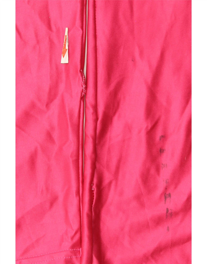 Asics Girls Graphic Leggings 13-14 Years Large Pink Polyester