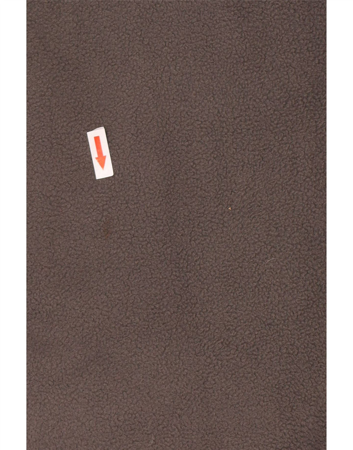 Mountain Essentials Mens Fleece Jacket UK 36 Small Grey Polyester