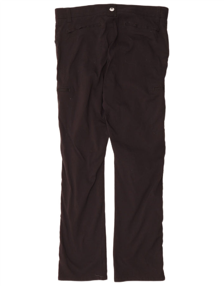 Wrangler Mens Slim Cargo Trousers W36 L32 Black Nylon