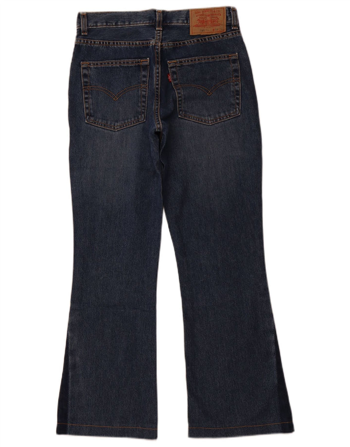 LEVI'S Womens 525 Bootcut Jeans W28 L28 Blue Cotton