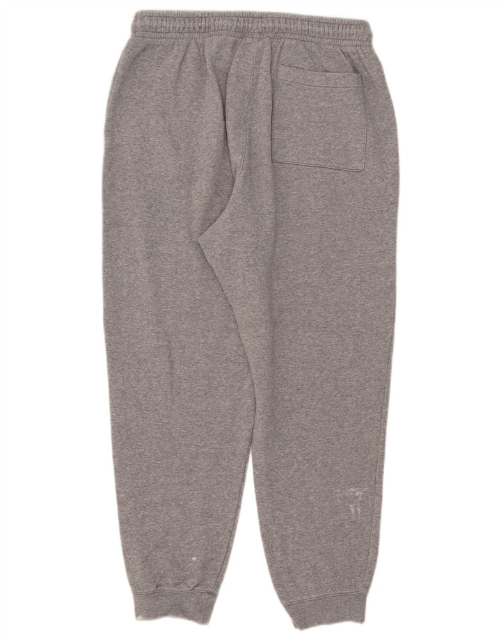 Jordan Mens Tracksuit Trousers Joggers Large  Grey Cotton