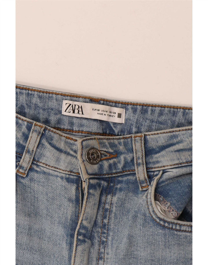 Zara Womens Bootcut Jeans EU 38 Small W28 L26 Blue