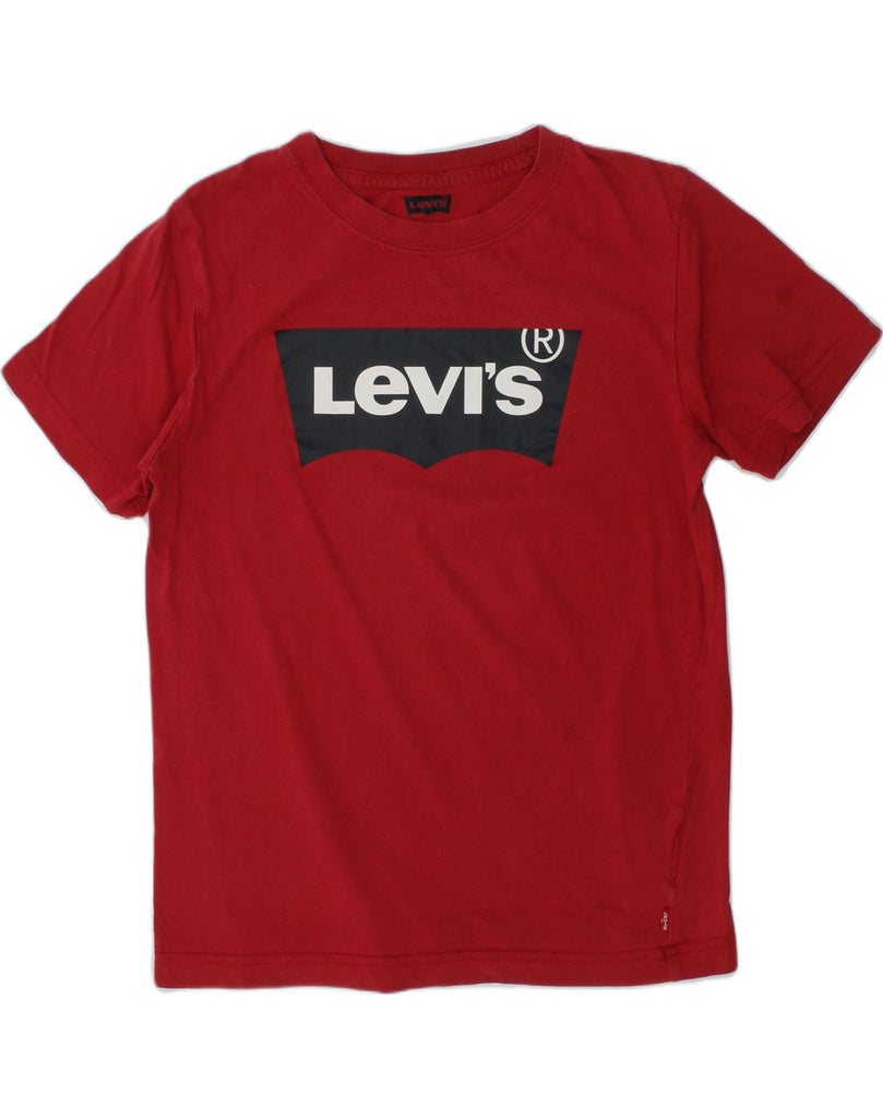 LEVI'S Girls Graphic T-Shirt Top 11-12 Years Red | Vintage Levi's | Thrift | Second-Hand Levi's | Used Clothing | Messina Hembry 