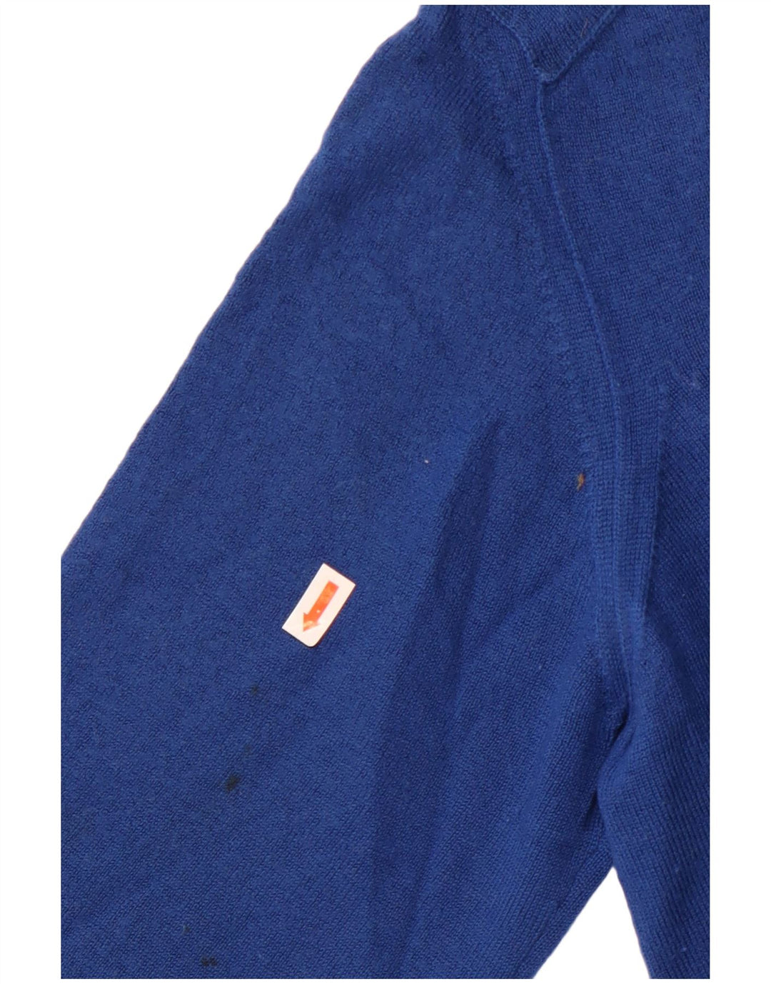 Marks & Spencer Womens Autograph V-Neck Jumper Sweater UK 16 Large Blue