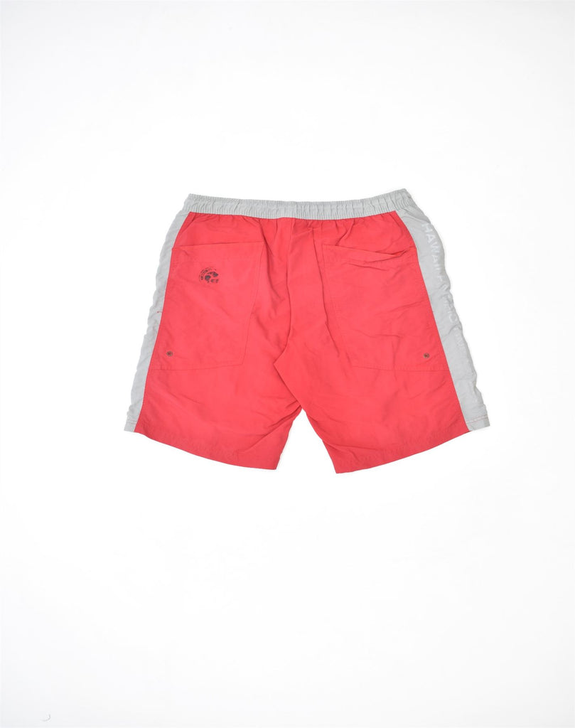 CHAMPION Mens Sport Shorts Large Red Polyamide | Vintage | Thrift | Second-Hand | Used Clothing | Messina Hembry 