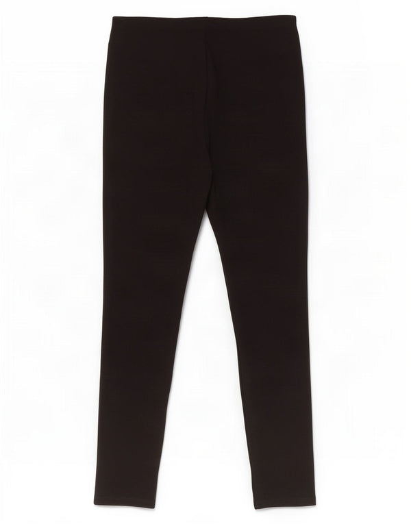 Zara Womens Crop Leggings UK 12 Medium Black
