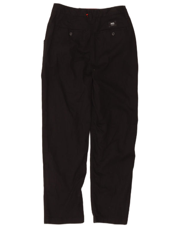 Vans Mens Tapered Chino Trousers W27 L26 Black Cotton
