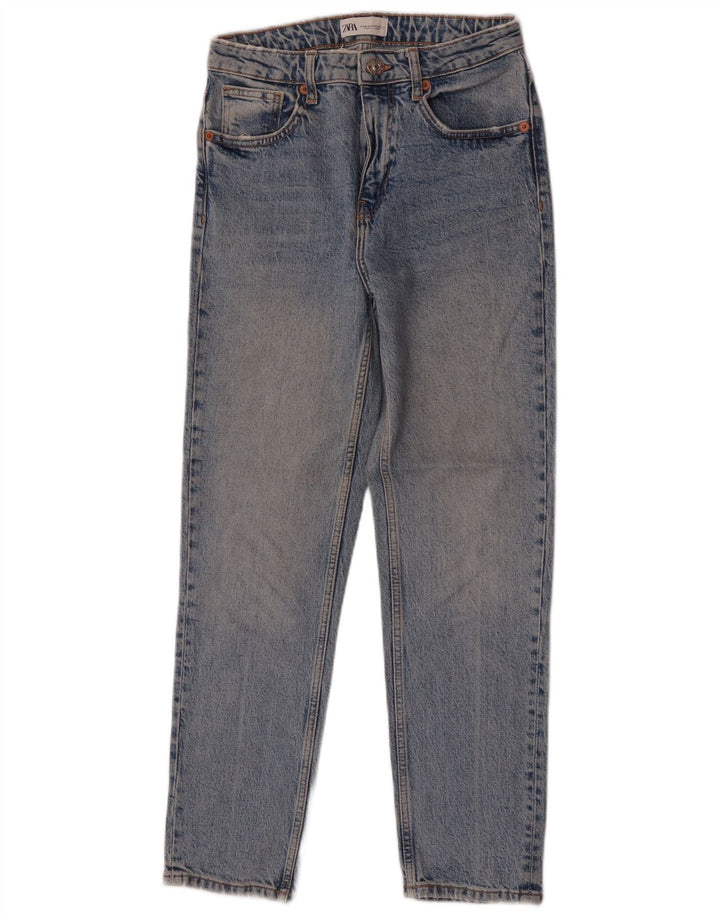 Zara Womens Slim Jeans EU 36 XS W26 L27 Blue