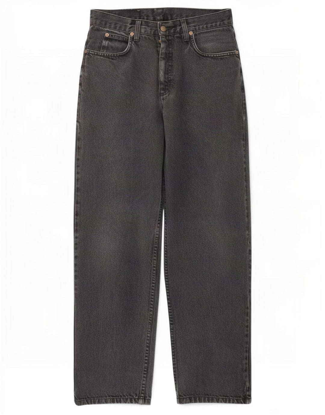 Lee Mens Loose Jeans W32 L32 Grey Cotton