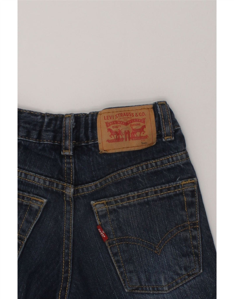 LEVI'S Girls 502 Regular Denim Shorts 4-5 Years W22  Blue Cotton | Vintage Levi's | Thrift | Second-Hand Levi's | Used Clothing | Messina Hembry 