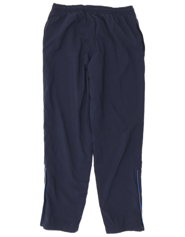 NIKE Mens Tracksuit Trousers UK 38/40 Medium  Navy Blue Polyester