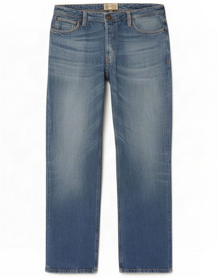Fat Face Mens Straight Jeans W36 L30 Blue Cotton