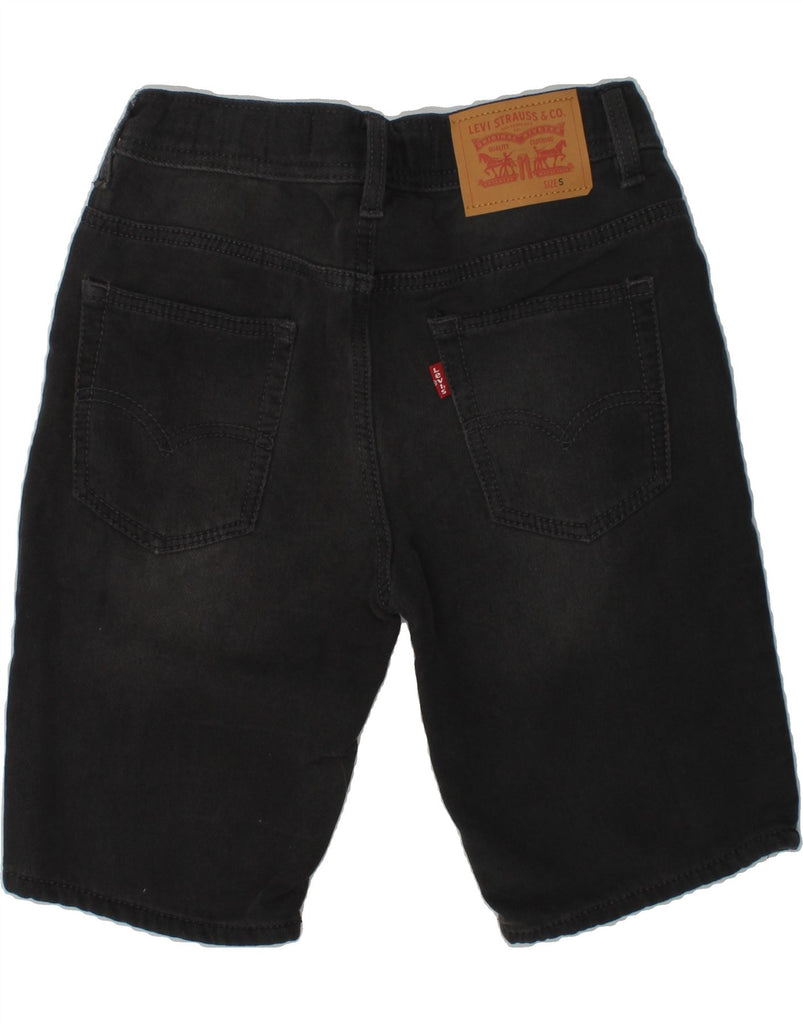 LEVI'S Boys Chino Shorts 8-9 Years Small W26  Black Cotton | Vintage Levi's | Thrift | Second-Hand Levi's | Used Clothing | Messina Hembry 