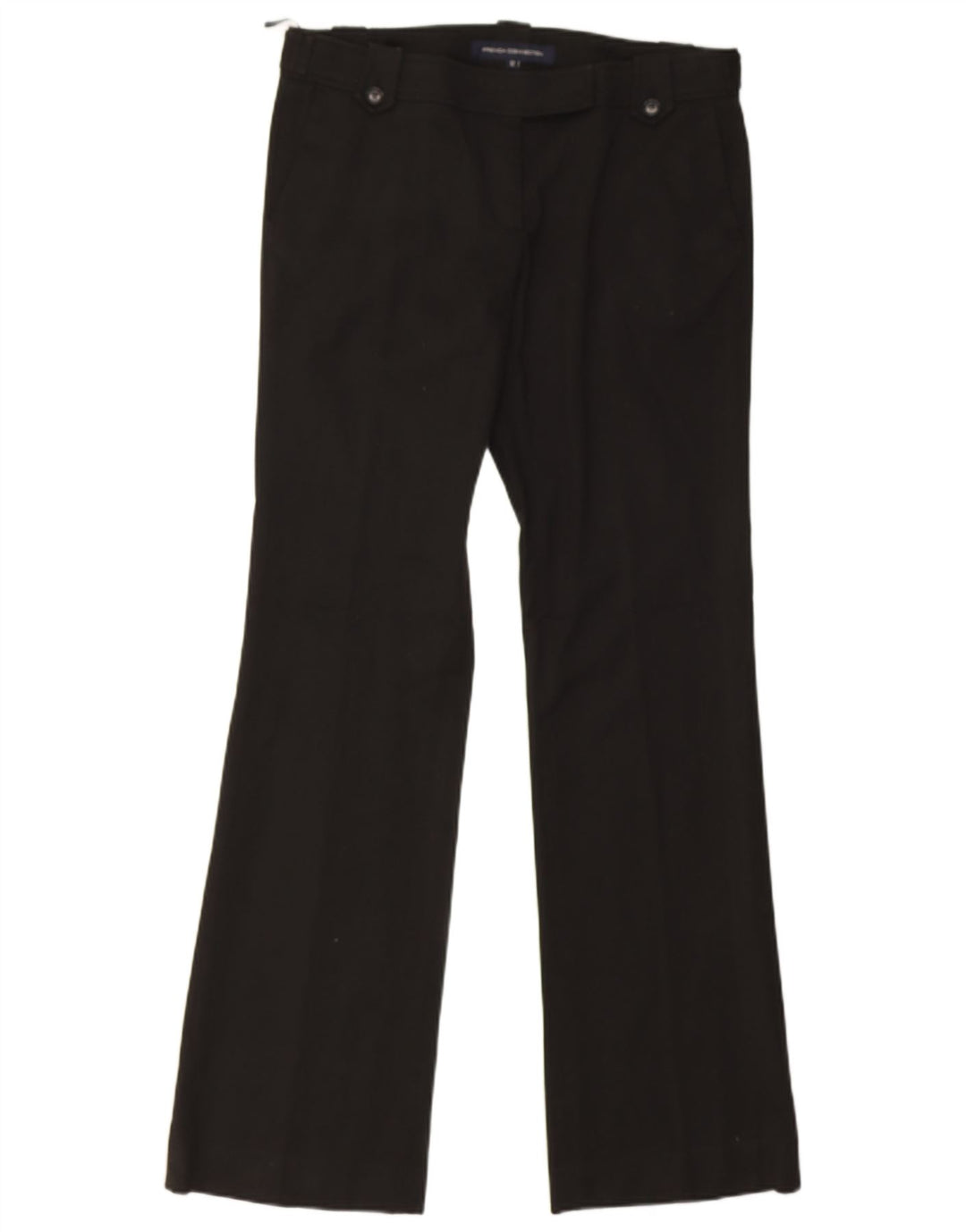 French Connection Womens Straight Suit Trousers UK 12 Medium W32 L32 Black