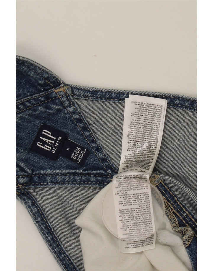 Gap Womens Dungarees Denim Shorts Medium W34 Blue Cotton