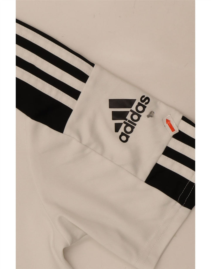 ADIDAS Mens Aeroready Graphic T-Shirt Top Small White Polyester