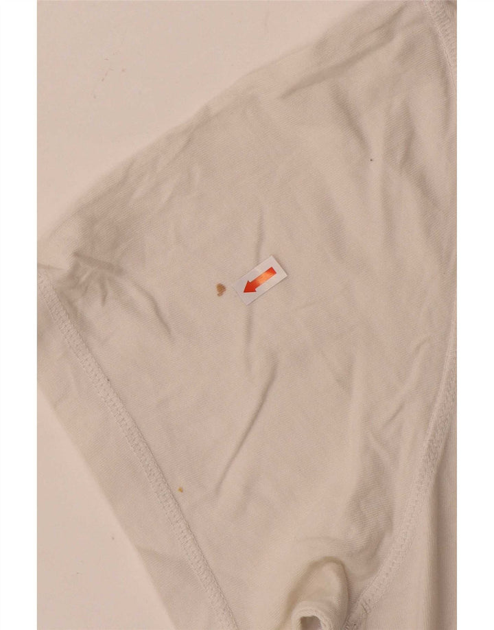 Adidas Mens T-Shirt Top XL White Cotton