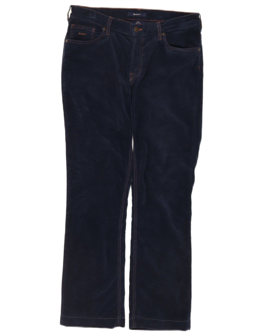 Gant Womens Carol Regular Fit Bootcut Jeans W29 L28 Navy Blue Cotton