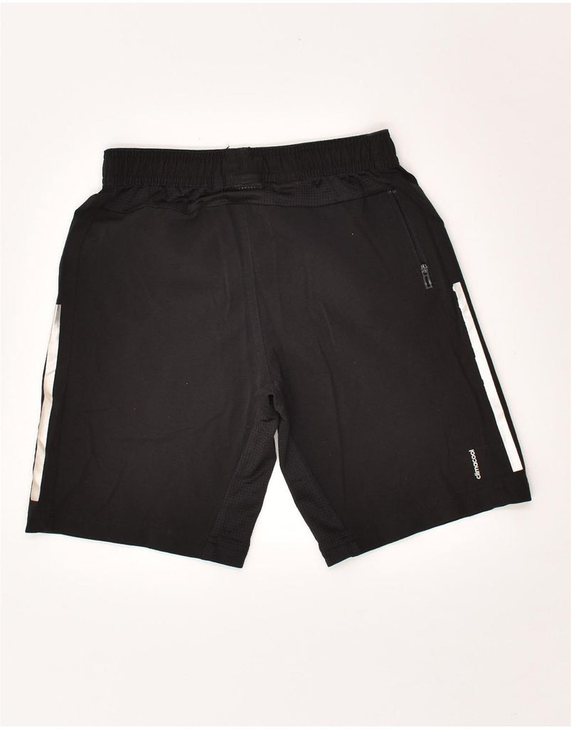 ADIDAS Boys Sport Shorts 9-10 Years Black Polyester | Vintage Adidas | Thrift | Second-Hand Adidas | Used Clothing | Messina Hembry 