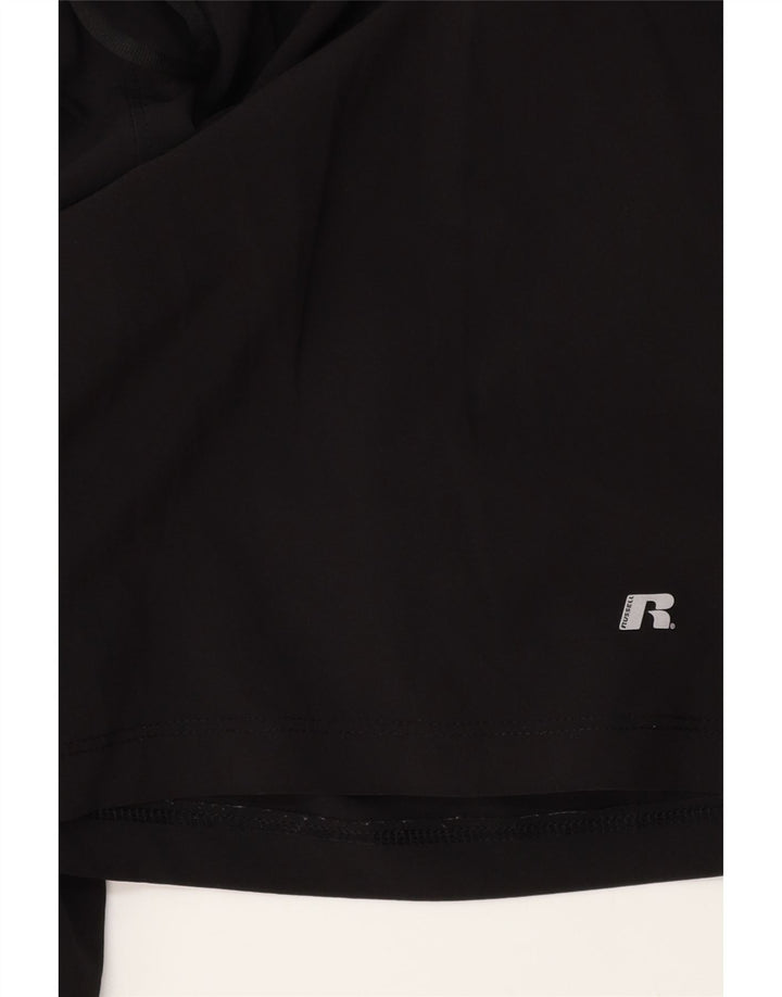 RUSSELL ATHLETIC Mens Sport Shorts 2XL Black