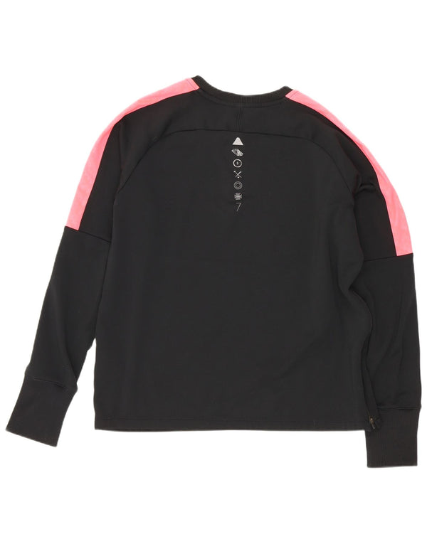 Nike Boys CR7 Graphic Sweatshirt Jumper 13-14 Years XL Black Colourblock