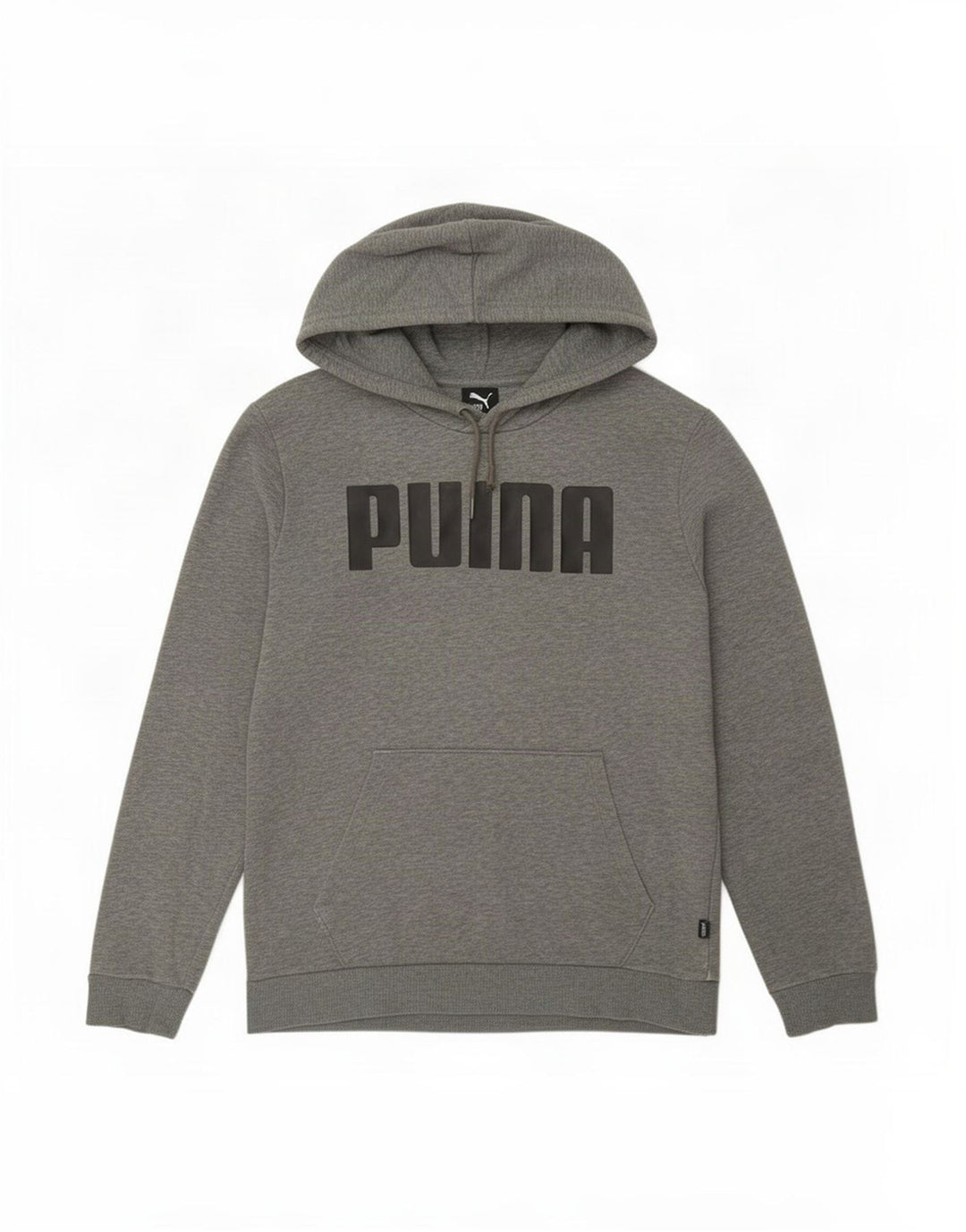 Puma Mens Graphic Hoodie Jumper Small Grey