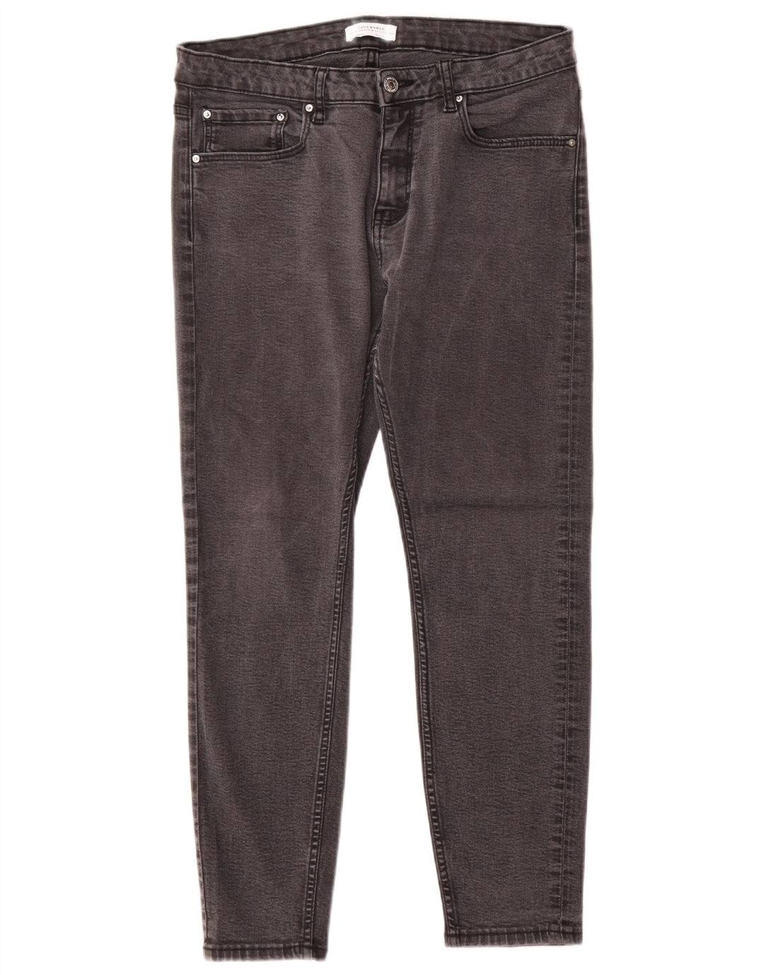 Zara Womens Slim Jeans EU 42 Large W32 L26 Grey