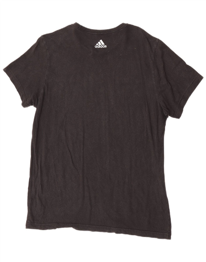 Adidas Mens Graphic T-Shirt Top Large Black