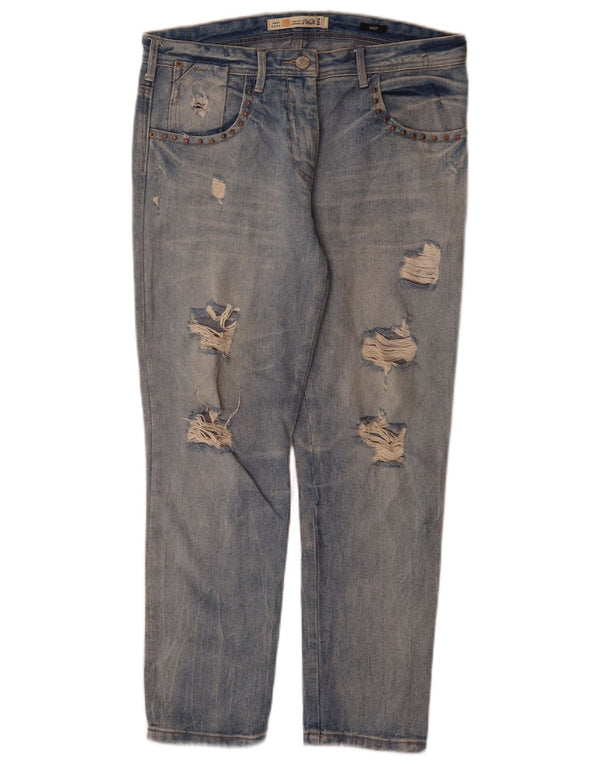Zara Womens Trafaluc High Waist Slim Jeans EU 38 Small W28 L29 Blue