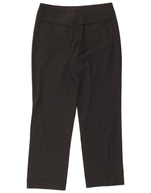 Nike Womens Straight Casual Trousers UK 8/10 Small W29 L27 Black Polyester
