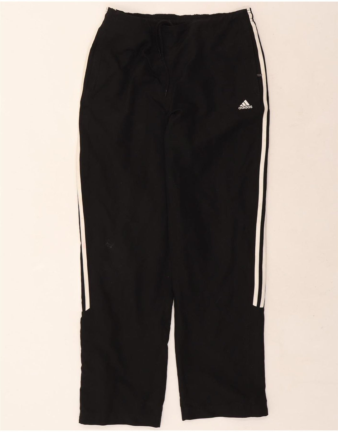 Adidas Womens Tracksuit Trousers UK 16 Large Black Polyester