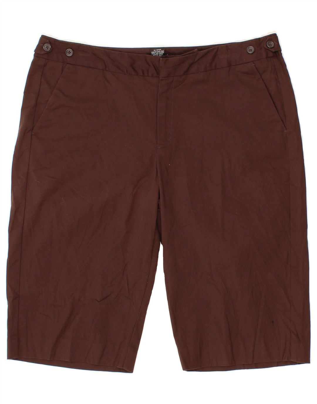 MOSSIMO Womens Bermuda Chino Shorts US 12 Large W34 Brown Cotton Vintage Mossimo and Second-Hand Mossimo from Messina Hembry 