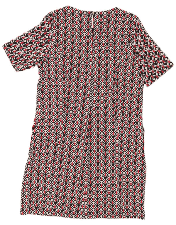 Wallis Womens Shift Dress UK 14 Large Multicoloured Geometric Polyester