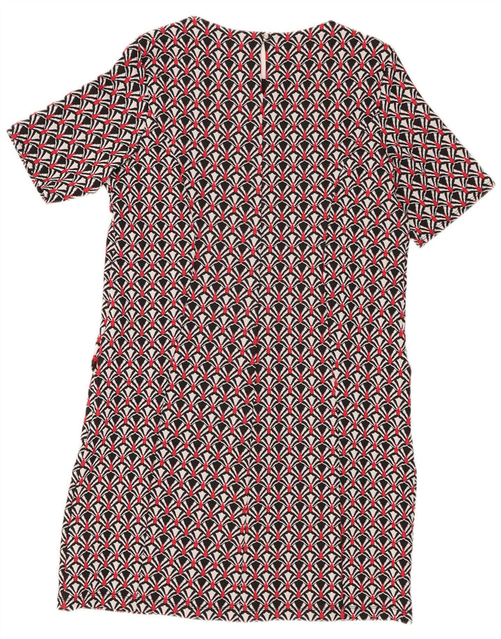 Wallis Womens Shift Dress UK 14 Large Multicoloured Geometric Polyester