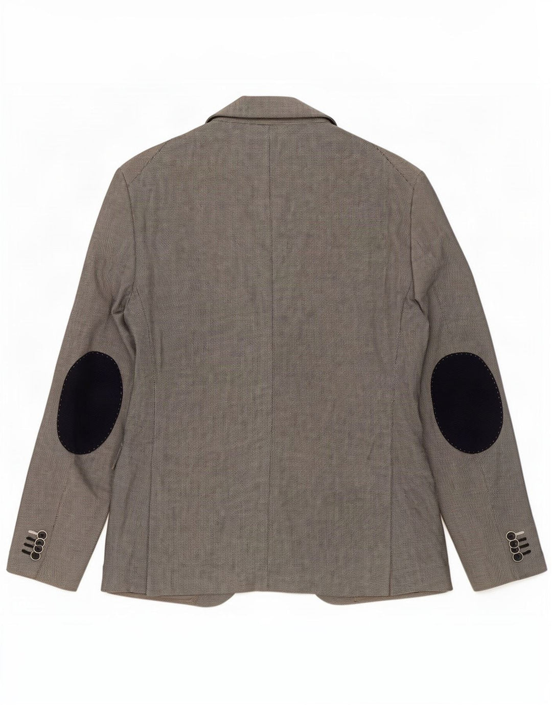 Zara Mens 2 Button Blazer Jacket EU 52 Large Grey