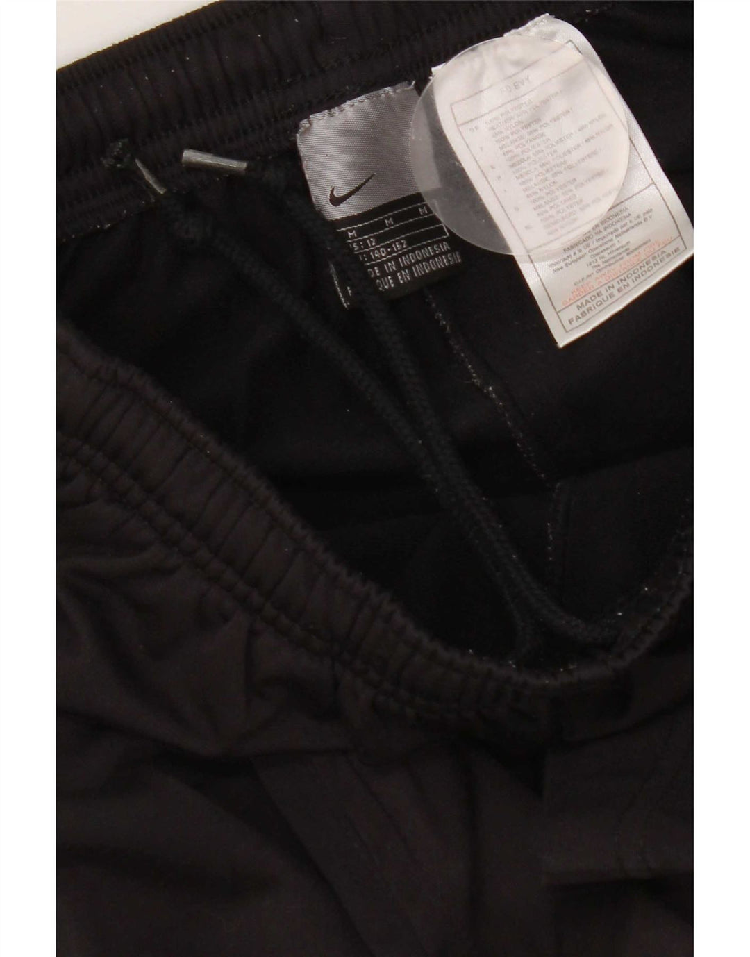Nike Boys Tracksuit Trousers 10-11 Years Medium Black Polyester