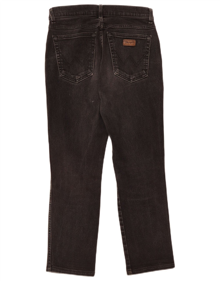 WRANGLER Womens Straight Jeans W30 L26 Black
