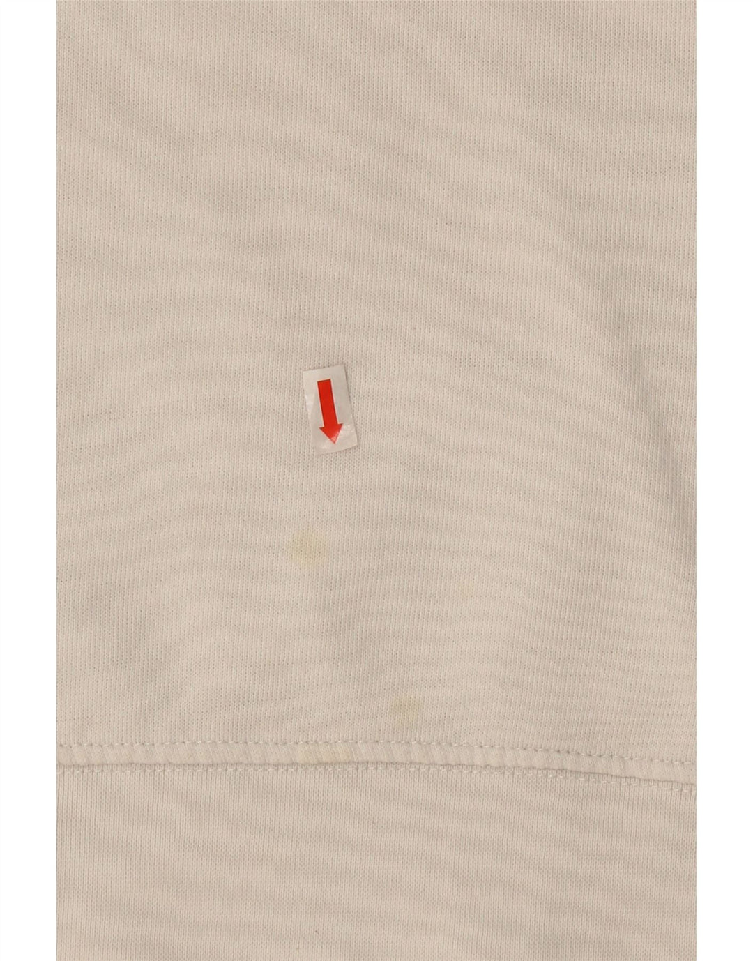 ZARA Womens Oversized Sweatshirt Jumper UK 10 Small White Vintage Zara and Second-Hand Zara from Messina Hembry 