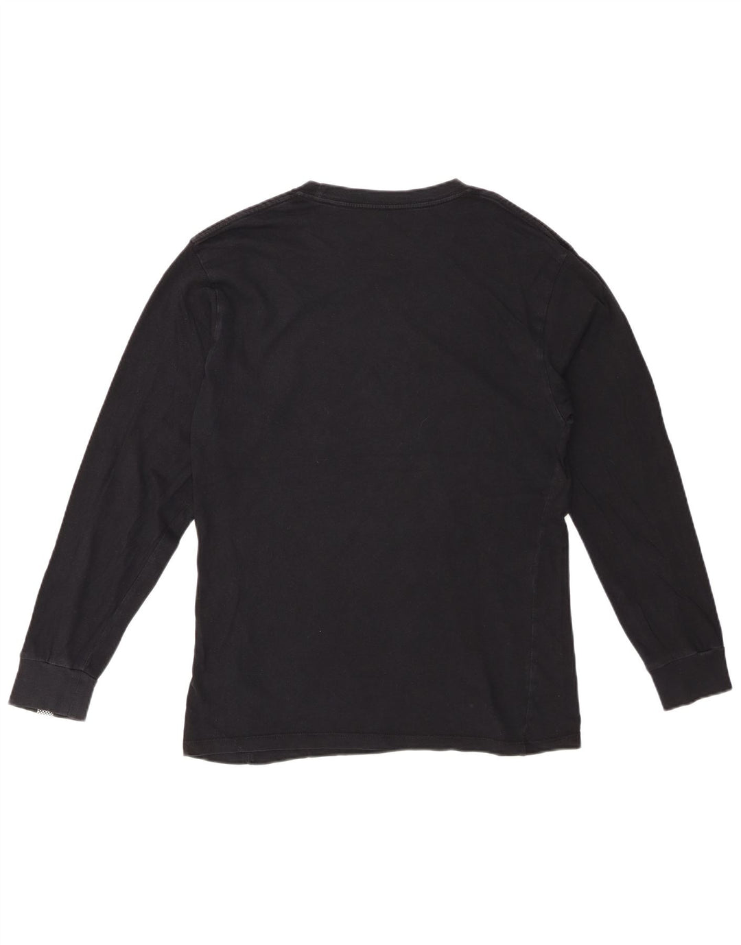 VANS Mens Graphic Top Long Sleeve Medium Black Cotton