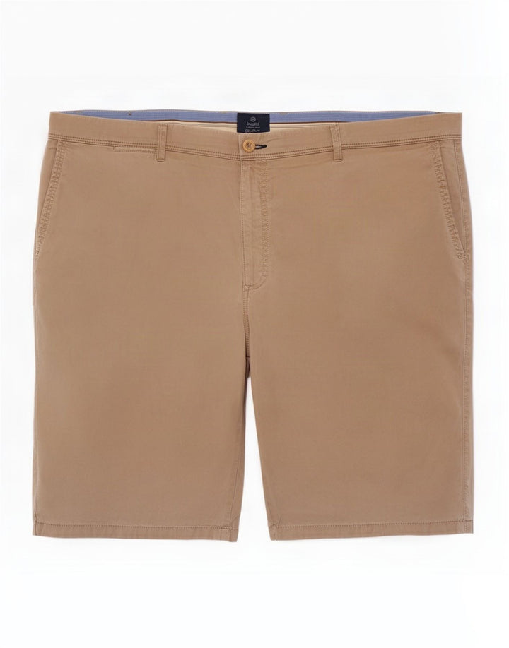 Bugatti Mens Chino Shorts W46 3XL Beige Cotton