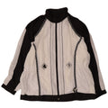 Trooper Womens Windbreaker Jacket UK 20 2XL White Colourblock