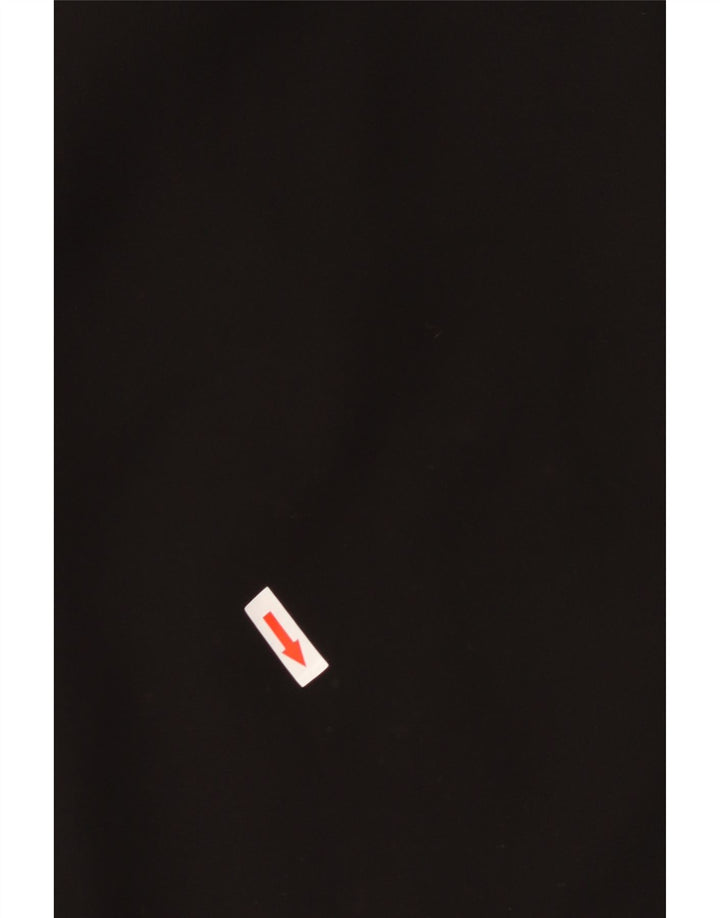 Reiss Womens A-Line Dress UK 14 Large Black Polyester