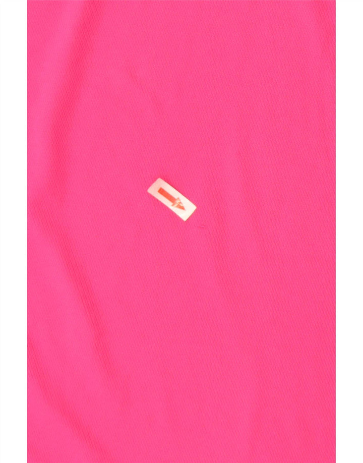 Nike Womens Dri Fit T-Shirt Top UK 10 Small Pink