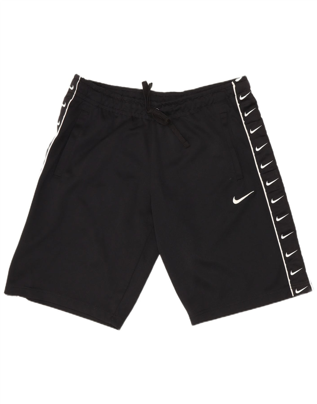 Nike Mens Graphic Sport Shorts Large Black Polyester