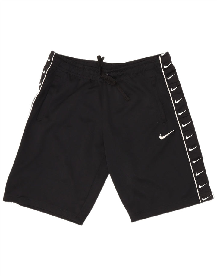 Nike Mens Graphic Sport Shorts Large Black Polyester
