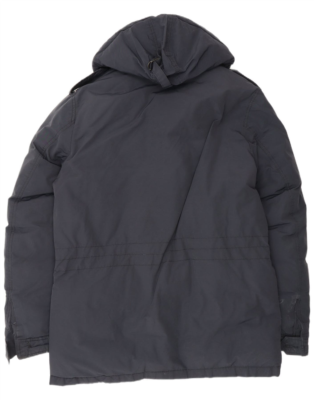 Tommy Hilfiger Mens Hooded Padded Jacket UK 40 Large Navy Blue