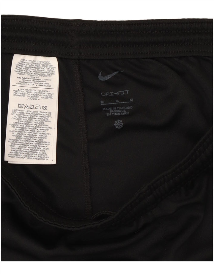 Nike Womens Dri Fit Sport Shorts UK 12 Medium  Black Polyester